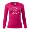 damske triko furt ruž.