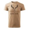 tričko z prirody panske jeleň h.