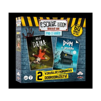 48489 escape room pro 2 hrace horror vizualizace