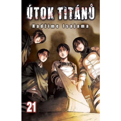 4917 utok titanu 21 isajama hadzime