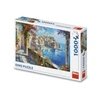Puzzle Středomořské městečko 1000 dílků