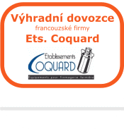 dovozce francouzské firmy Ets. Coquard