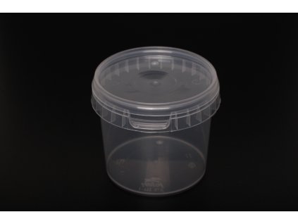 Kelímek s víčkem - 365ml, transparent