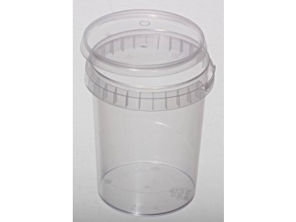 Kelímek - 520ml, transparent + víčko