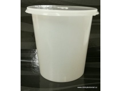 Kelímek 750ml, mléčně-bílá + víčko