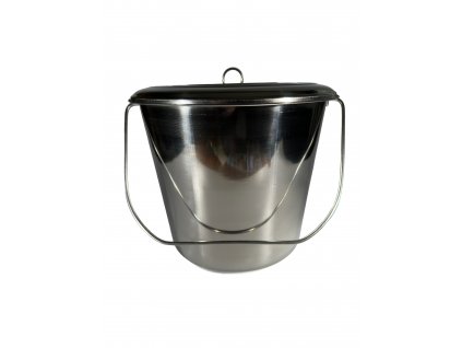 Vědro nerez s víkem - 12l