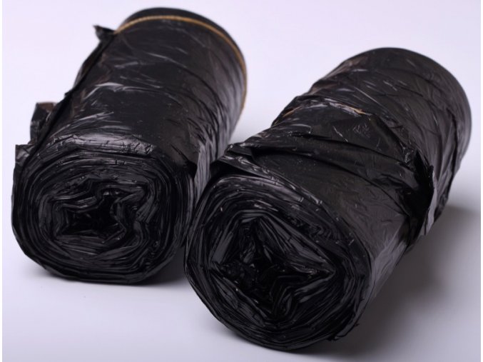 Pytle odpadkové PEVNÉ černé 30l/50x60cm/9 mikronů - 2 x 50ks