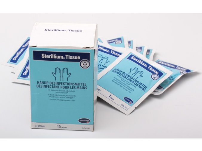 Sterillium - dezinfekční ubrousky - 15ks