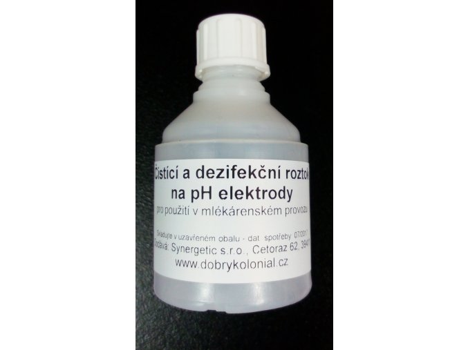 Roztok - Čistící a dezinfekční pro mlékárenství HI70641 na pH elektrody - 50ml