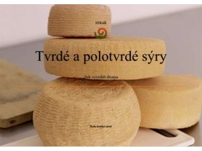 e-book: Tvrdé a polotvrdé sýry