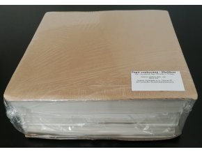 Papír voskovaný oboustranný - archy 25x25cm, 42g/m2, 5kg/2100listů