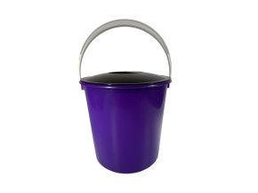 Vědro s víkem, graduace - 8l