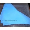Plachetka modrá - trojúhelník 280mm, PE2 35g/m2 - balení 5ks