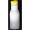 Lahev na mléko/hladká - 250ml, plast, bílá