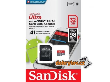 SD KARTA 32GB micro s adaptérem