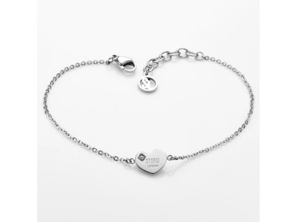 Ocelový náramek STORM MINI HEART Bracelet Silver
