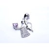 13414 3 stribrny privesek zk00198