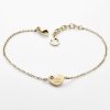 Ocelový náramek STORM MINI HEART Bracelet Gold