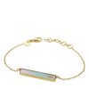 6259 ocelovy naramek storm silica bracelet gold