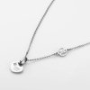 Ocelový náhrdelník STORM MINI HEART Necklace-Silver