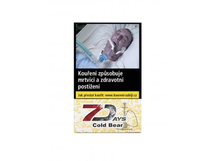 Tabák do vodní dýmky 7 Days Cold Bear 50 g