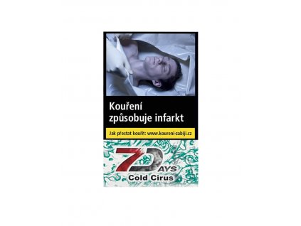 Tabák do vodní dýmky 7 Days Cold Cirus 50 g