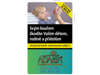 Tabák do vodní dýmky ADALYA Ice Lie On the Rocks 50 g
