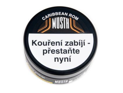 Tabák do vodní dýmky MustH Caribbean Rom 125 g