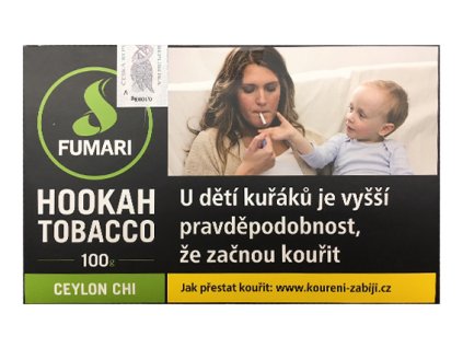 Tabák do vodní dýmky Fumari Ceylon Chi 100 g