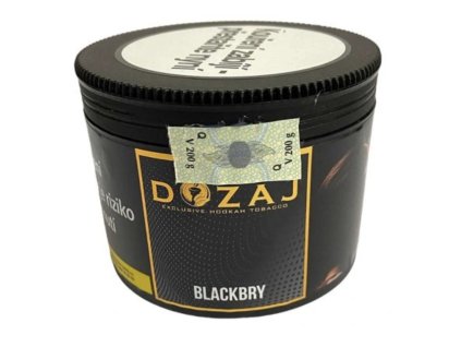 Tabák do vodní dýmky Dozaj Gold BlackBry 200 g