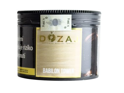 Tabák do vodní dýmky Dozaj Gold Babilon Tower 200 g