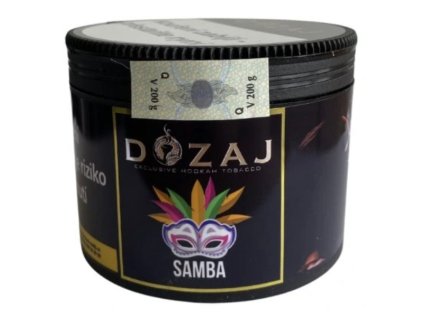 Tabák do vodní dýmky Dozaj Gold Samba 200 g