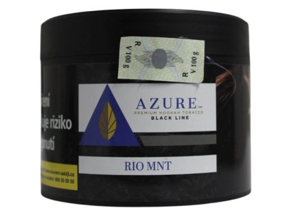 Tabák do vodní dýmky Azure Black Rio Mint 100 g