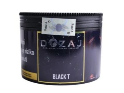 Tabák do vodní dýmky Dozaj Gold Black T 200 g