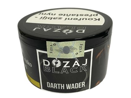 Tabák do vodní dýmky Dozaj Black Darth Wader 125 g