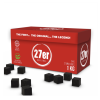 27er kokosové uhlí 27 mm 1 Kg