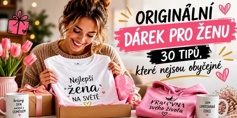 Originální dárek pro ženu: 30 nápadů, které nejsou obyčejné