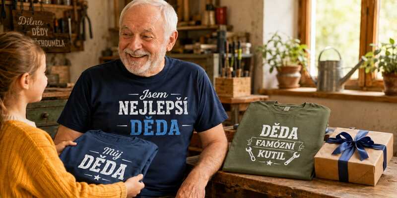 Dárek pro dědu: 30 tipů, které potěší i pobaví