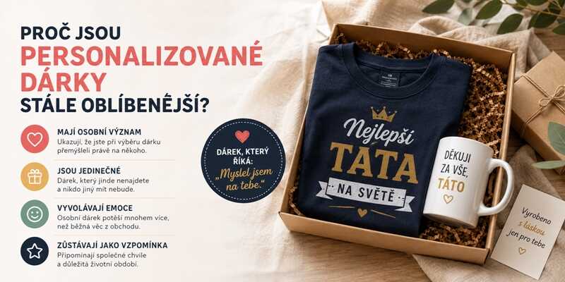 Proč jsou personalizované dárky stále oblíbenější?