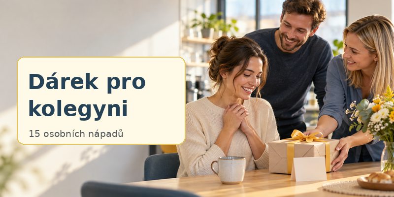 Dárek pro kolegyni: 15 nápadů k narozeninám, poděkování i na rozloučenou