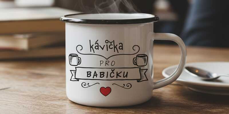 Plecháček - originální dárek pro milovníky kávy