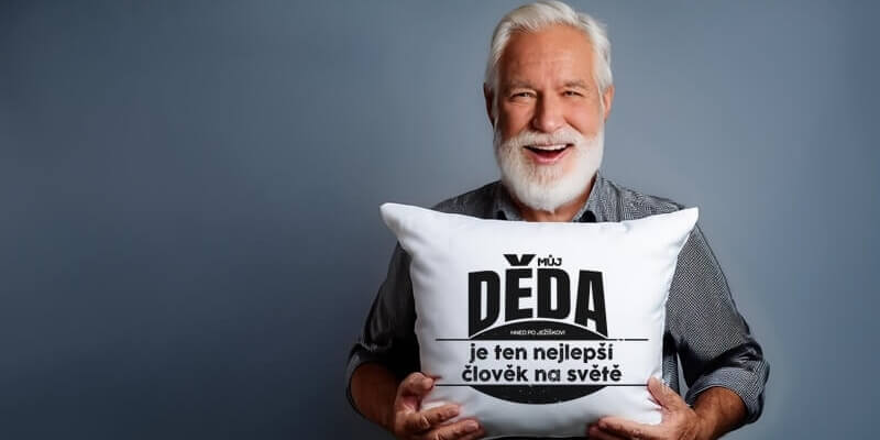 Skvělý dárek pro Vaše blízké - polštářky s potiskem