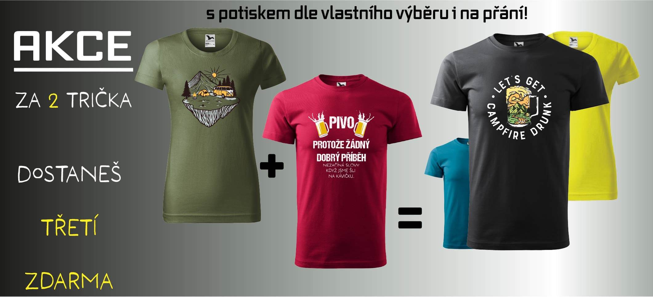 Kup dvě a dostaneš 3