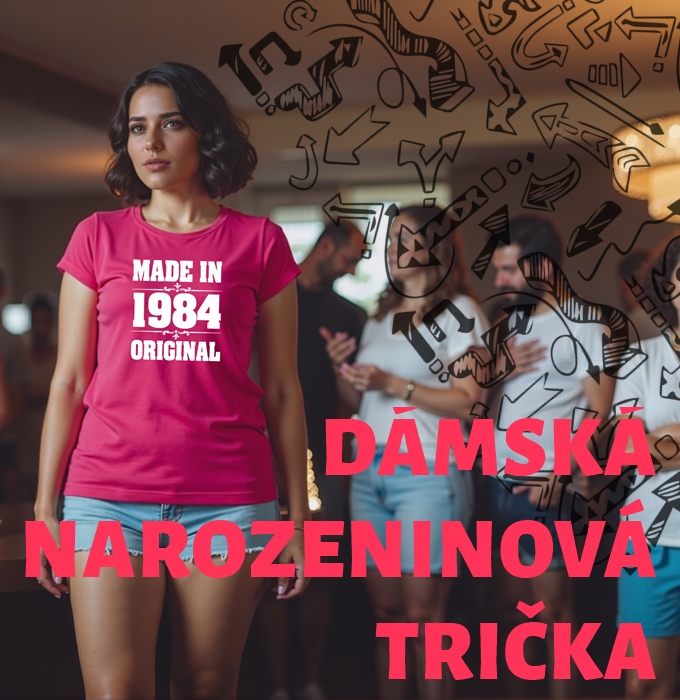 Dámská narozeninová trička