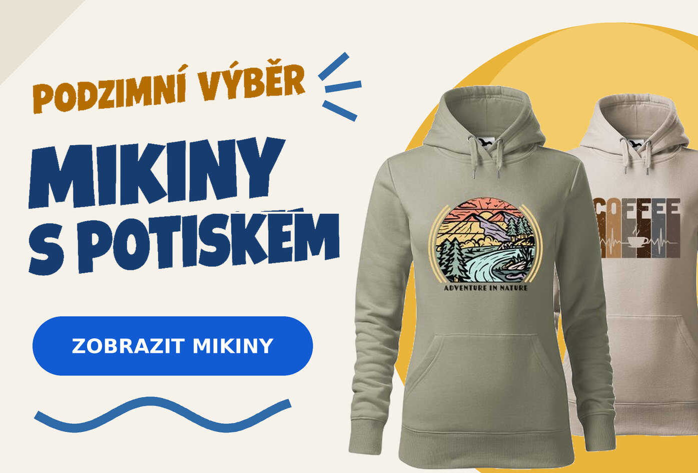 Podzimní mikiny dobrýtriko.cz
