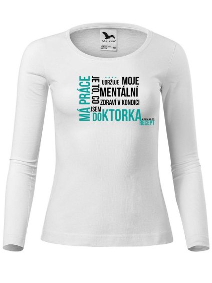 10352 damske bavlnene triko ma prace doktorka