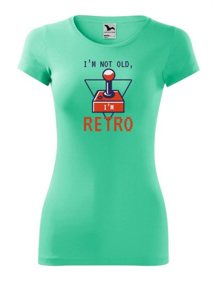 10514 5 damske tricko i m retro