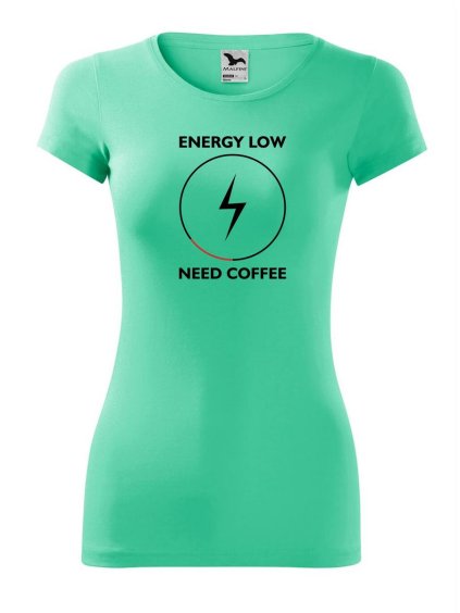 10793 6 damske tricko need coffee