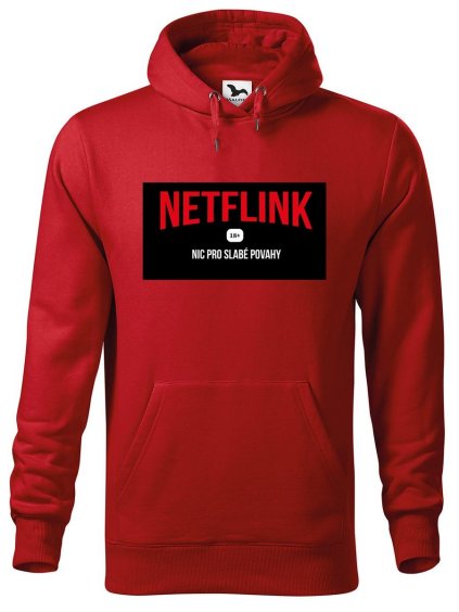 10862 1 panska mikina s potiskem netflink