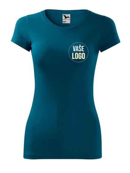 11390 8 damske premiove tricko s vasim logem